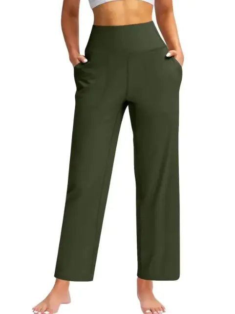 Women's High Waist Trousers A T FASHION STORE